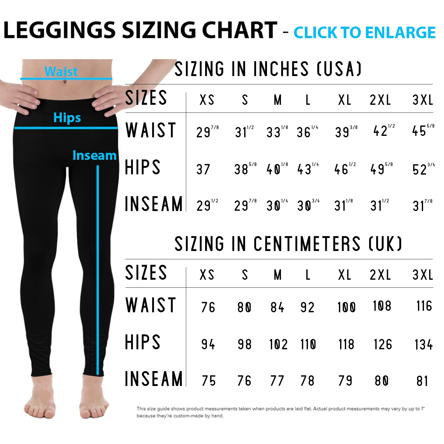 Mens Leggings - Pop Art Comic Book Designs