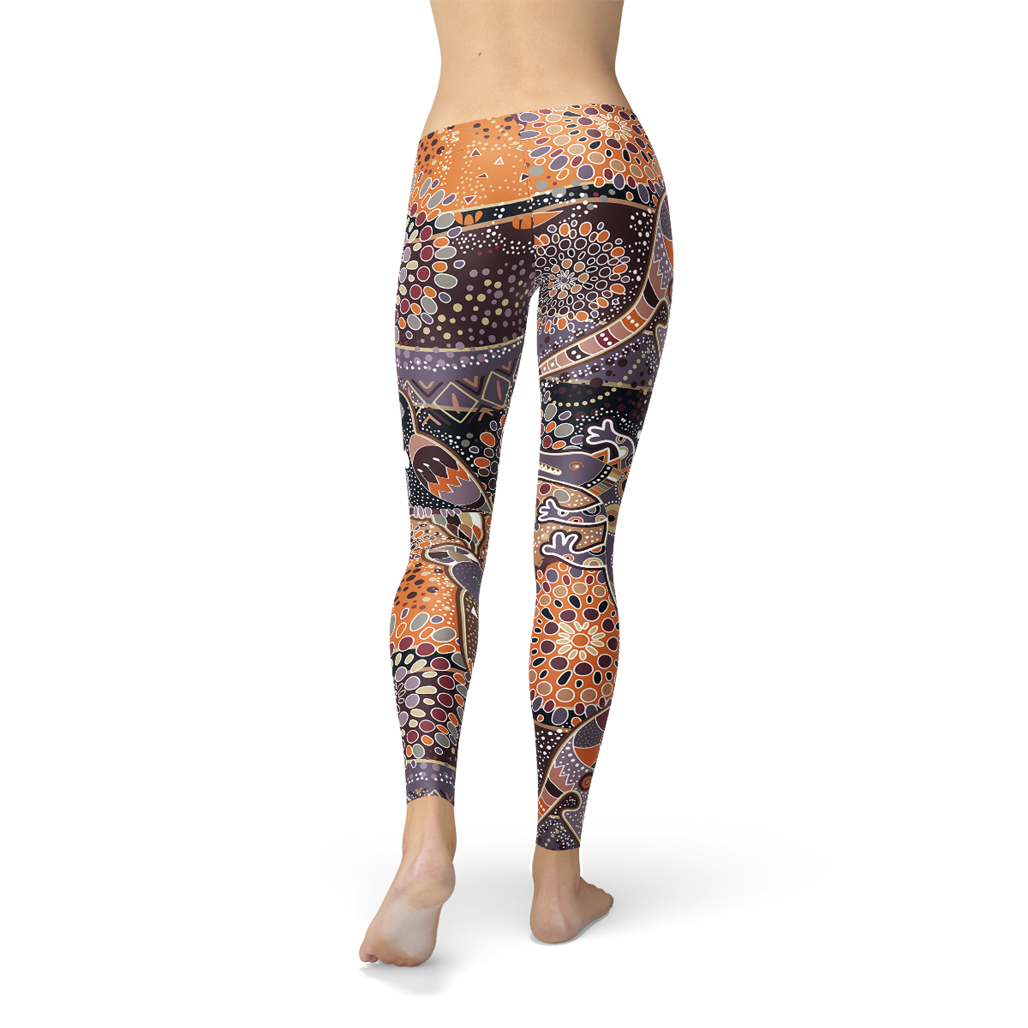 Womens Aboriginal Dreamtime Leggings