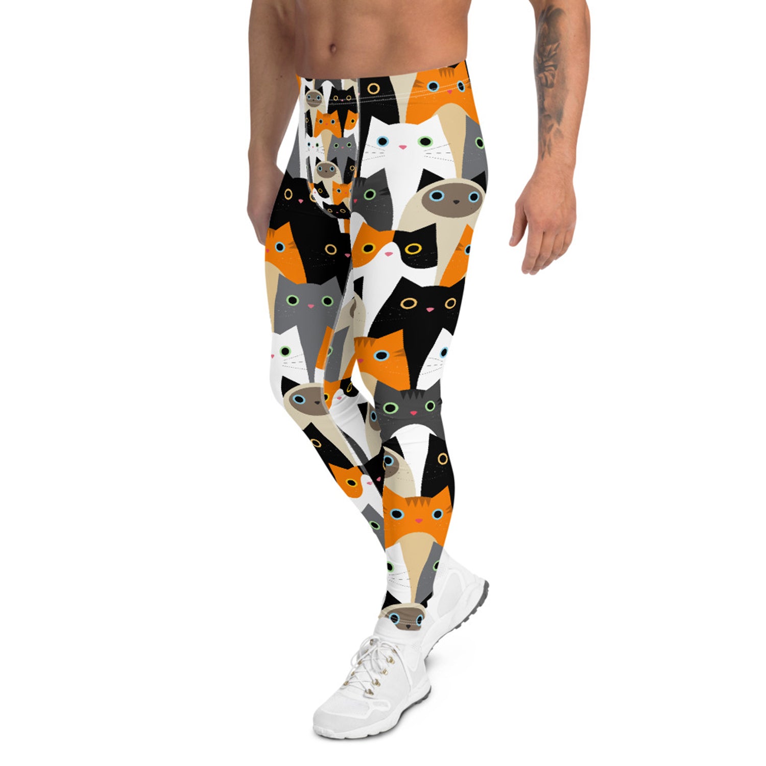 Cat Leggings for Men