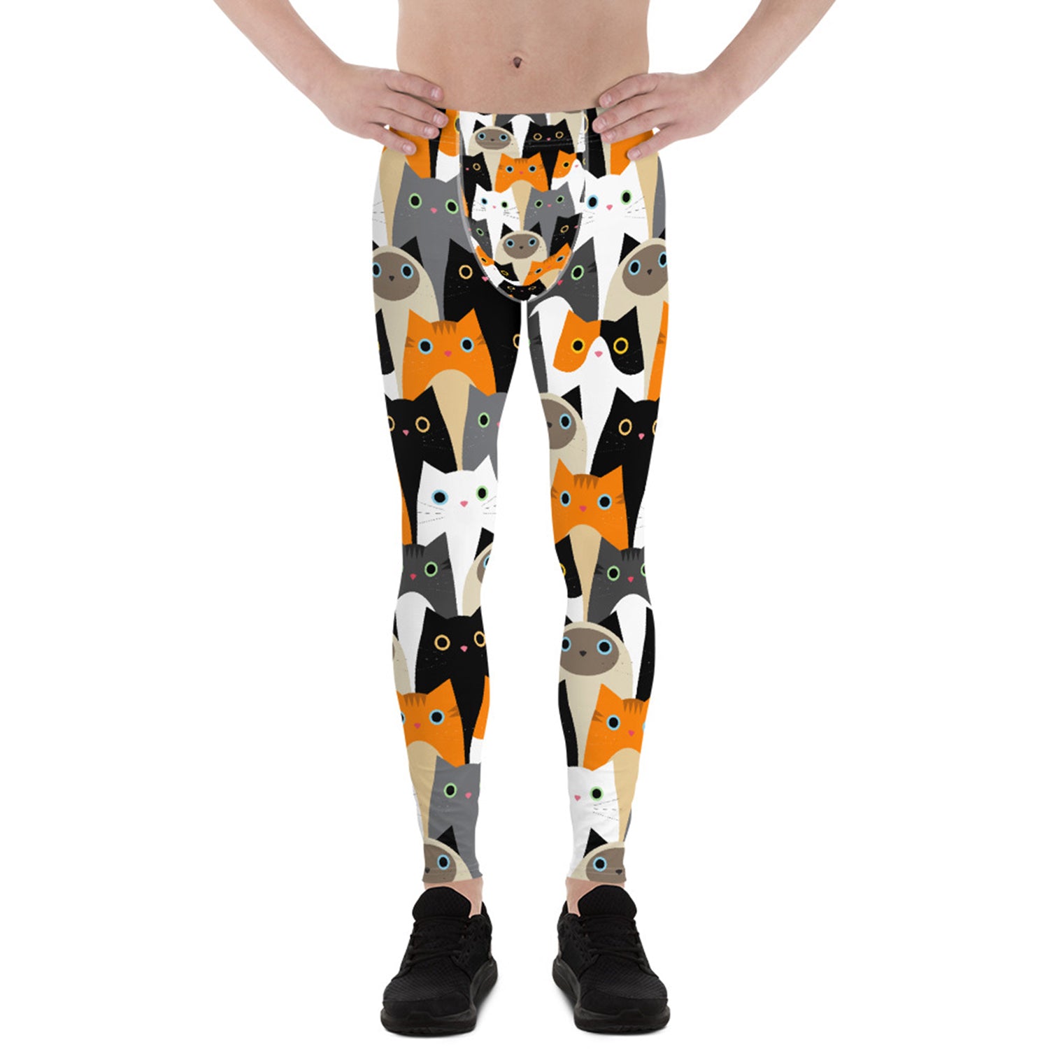 Cat Leggings for Men