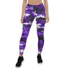 Purple Camo Leggings for Women