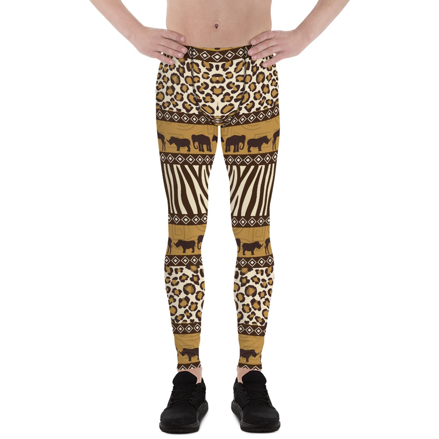 Safari Animals Leggings for Men