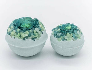 Artisan Vegan Green Succulent Bath Bomb