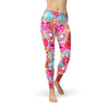 Womens Pink Candy Kawaii Legging