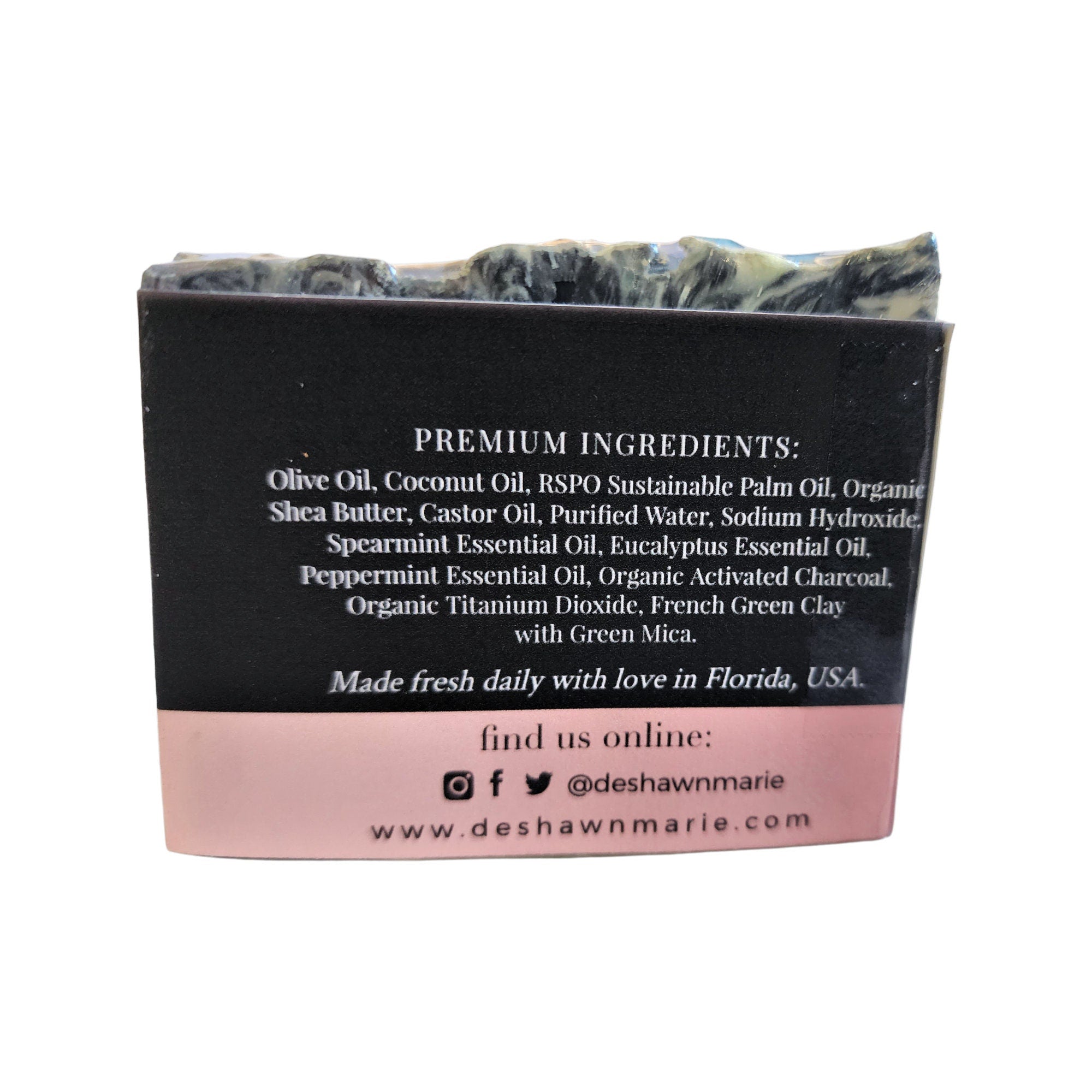 Charcoal Mint Soap